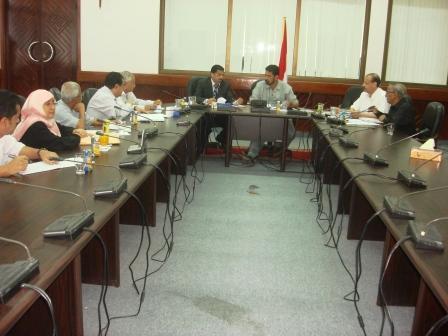 مجلس ادارة صندوق النظافة والتحسين في اجتماعه أمس