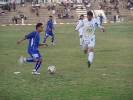 من مباراة اليرموك ووحدة صنعاء