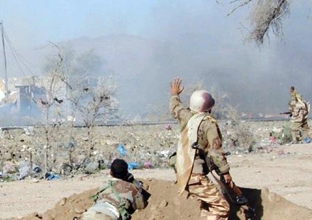 القوات المسلحة والأمن تواصل تدمير مراكز عناصر الإرهاب والتخريب