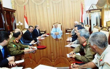 رئيس الجمهورية يرأس اجتماعاً لمجلس الدفاع الوطني أمس