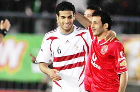 لاعبا الأهلي والزمالك