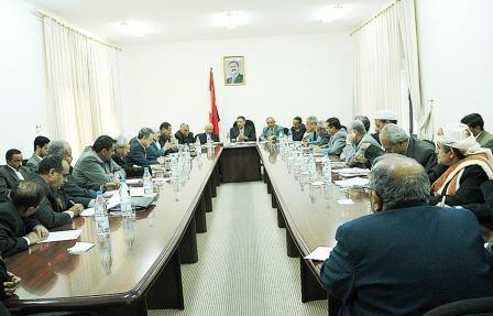 اللجنة التحضيرية للحوار الوطني في أول اجتماعاتها  أمس