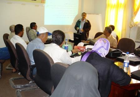 جانب من الورشة