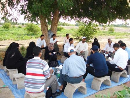 من فعاليات الورشة
