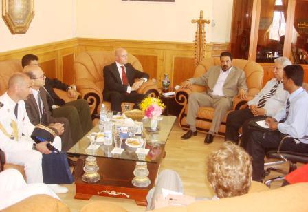 الجفري لدى لقائه السفير الفرنسي السيد جوزيف سلفا أمس