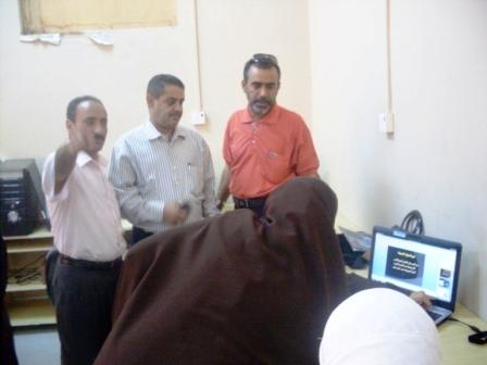 أمين محلي التواهي ومدير التربية يرعيان المسابقة