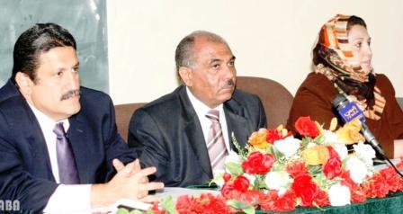 وزيرا الإعلام والصحة في ختام دورة تدريب الصحفيين