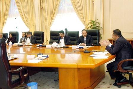 مجور لدى ترؤسه مجلس إدارة الصندوق الاجتماعي للتنمية أمس