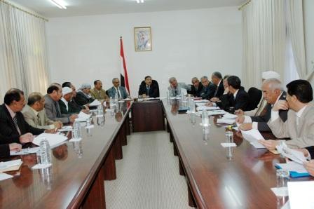 عبدالغني يترأس اجتماع لجنة الشورى التحضيرية