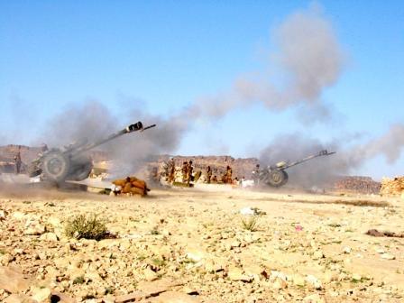 القوات المسلحة تكبد الحوثيين خسائر فادحة / إرشيف