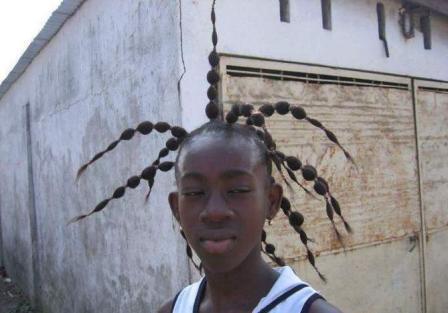 تسريحة العنكبوت..