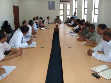 الجفري يلتقي الهيئة الإدارية لمديرية التواهي