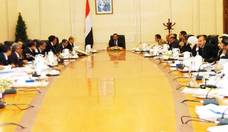 مجور يترأس اجتماعاً لمجلس الوزراء