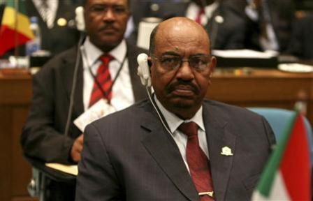 الرئيس السوداني عمر حسن البشير لدى حضوره قمة الاتحاد الإفريقي بأديس أبابا .
