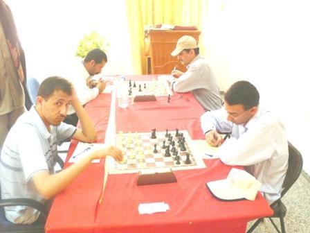 لقطة لمباراة شطرنج من الارشيف