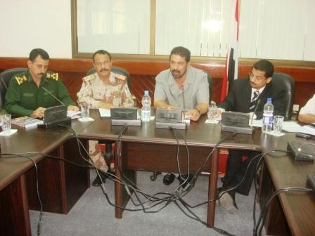 د . الجفري لدي ترؤسه المجلس الأعلى للدفاع المدني أمس