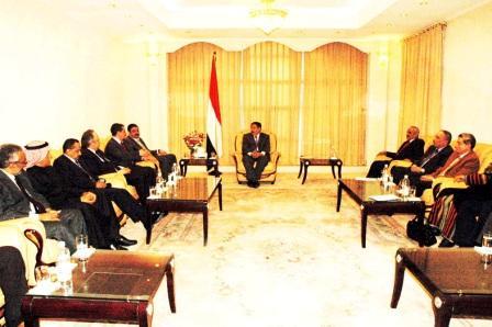 رئيس مجلس الشورى يستقبل لجنة البرلمان العربي