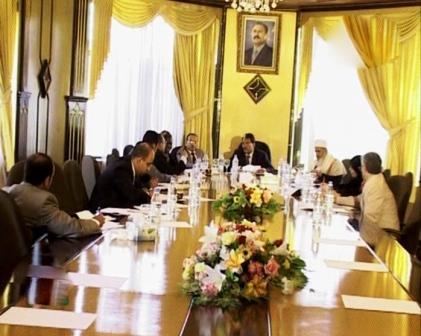 اجتماع اللجنة الفنية لمشروع الدعم الانتخابي الدولي