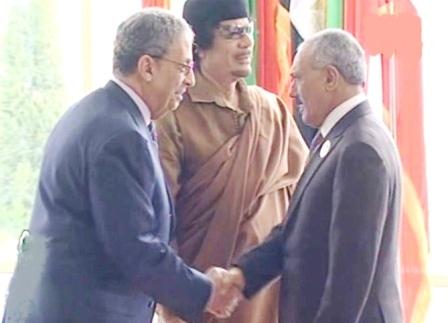 رئيس الجمهورية مع عمرو موسى