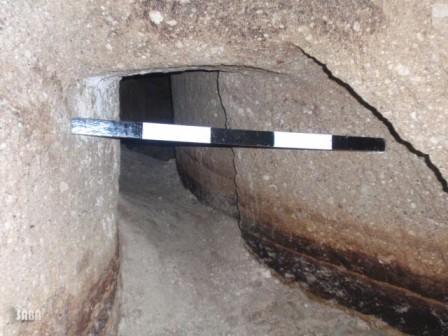 اكتشاف اثري في منطقة وادي زايل بمديرية ميفعة عنس