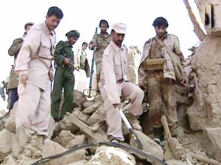 استمرار مسح وتطهير مدينة صعدة من الألغام