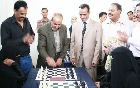 افتتاح بطولة الشطرنج في أب