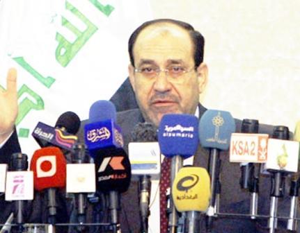 رئيس الوزراء العراقي نوري المالكي