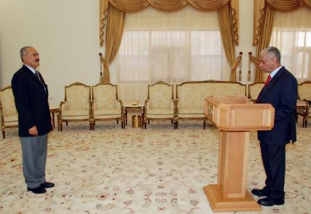 السماوي يؤدي اليمين الدستورية أمام رئيس الجمهورية