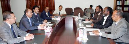 جلسة المباحثات اليمنية الصومالية