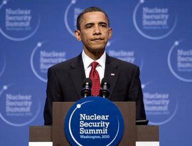 أوباما قال خلال المؤتمر الصحفي إنه لن يعلق على برنامج إسرائيل النووي