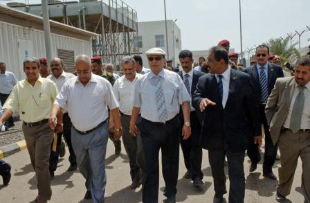 نائب رئيس الجمهورية يزور محطة كهرباء المنصورة بمعية وزير الكهرباء