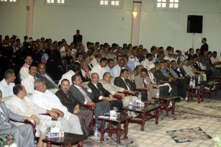 جانب من المشاركين في اللقاء