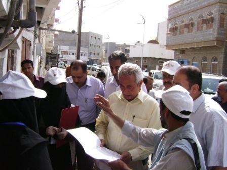 الجبلي  خلال  تدشينه أعمال المسح الميداني