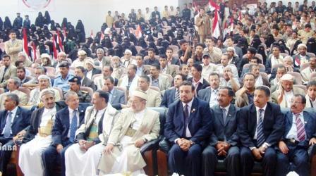 جانب من الحضور في الحفل