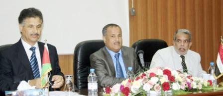 من ورشة عمل مناقشة التقنيات الجيوفيزيائية بصنعاء