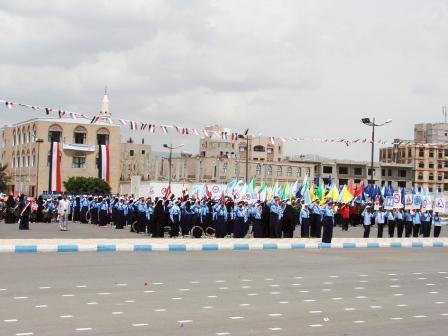 من فعاليات الاحتفال بتدشين اسبوع المرور العربي