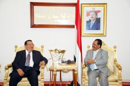 الراعي يلتقي وفد مجلس الاعيان الأردني