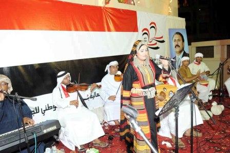 من فعاليات الحفل الفني و الخطابي للقنصلية اليمنية في دبي