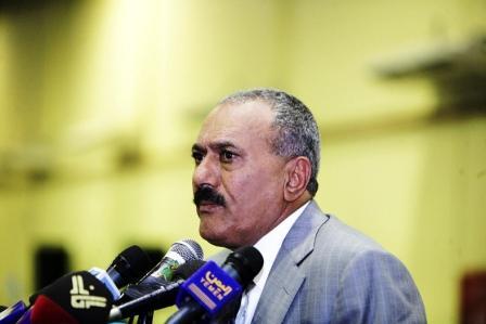 رئيس الجمهورية يلقي كلمته في الملتقى الوطني الأول لشباب الوحدة