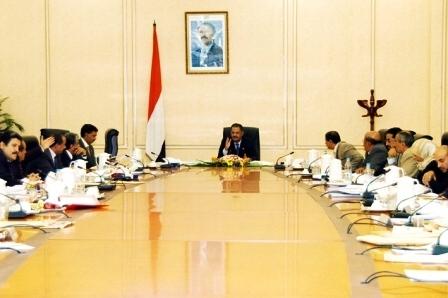 مجلس الوزراء في اجتماعه الأسبوعي أمس