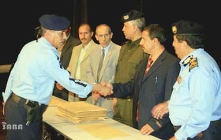من فعاليات حفل اختتام اسبوع المرور العربي الموحد