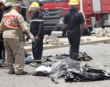 قتلى تفجيري حي المنصور معظمهم نساء ورجال مرور