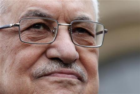 الرئيس الفلسطيني محمود عباس في باريس يوم 14 يونيو
