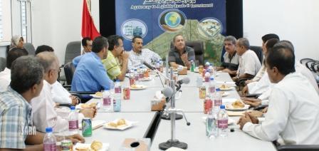 اجتماع للمنطقة الحرة برئاسة د.عبدالجليل الشعيبي