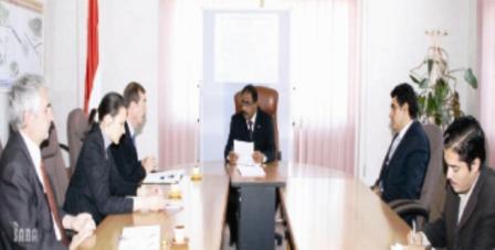 السقطري لدى لقائه وفد الوكالة الفرنسية للتنمية