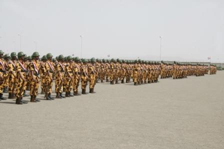 جانب من أبطال المؤسسة العسكرية والأمنية