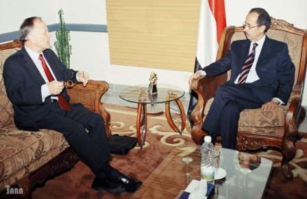 الأرحبي يلتقي السفير الفنلندي