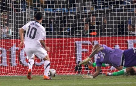 هدف دونفان الذي أقصى الجزائر من البطولة