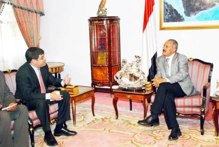 رئيس الجمهورية لدى لقائه نائب وزير الخزانة الأمريكية أمس