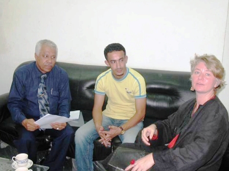 باكدادة يلتقي مديرة البيت الألماني بعدن